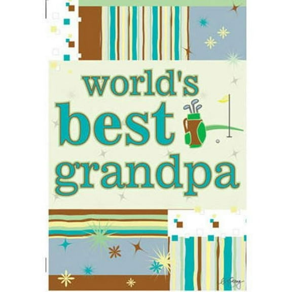 Premier Brilliance House Flag - Best Grandpa