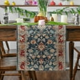 thumbnail image 6 of Sm:)e Boho Bohemian Table Runner, Rustic Farmhouse Kitchen Dining Table Decoration 13x72 Inch, 6 of 7