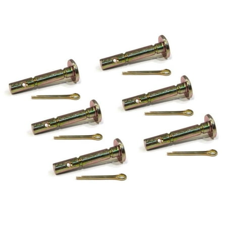 

The ROP Shop | (Pack of 6) Shear Pin & Cotter Pin for MTD & Cub Cadet 738-04124A 73804124A