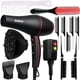 thumbnail image 1 of Set de secador de pelo Lockmio Ionic 1800 W con 13 accesorios, 1 of 9