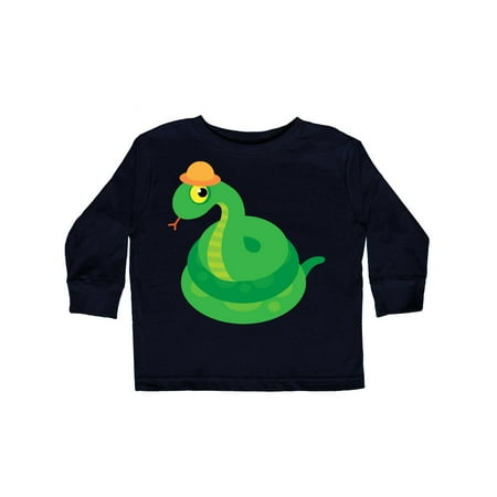 

Inktastic Cute Snake Gift Toddler Boy or Toddler Girl Long Sleeve T-Shirt