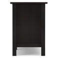 thumbnail image 5 of Simpli Home Simpli Home Kitchener 60 inch Wide Solid Wood Contemporary TV Stand in Hickory Brown For TVs up to 65 inches, 5 of 11