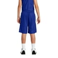 thumbnail image 2 of Sport-Tek ® Youth PosiCharge ® Mesh Reversible Spliced Short. YT565, 2 of 2