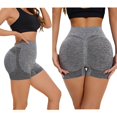 thumbnail image 6 of Yanyanz Yogalicious Leggings for Women, Women's Shorts Athletic Booty Shorts Yoga Shorts Gym Shorts Tummy Biker Shorts Grey XL, 6 of 8