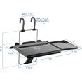 thumbnail image 5 of Bandeja de mesa para automóvil con altura e inclinación ajustables - Escritorio para automóvil para computadora portátil SE ADAPTA a cualquier modelo de automóvil - Tiene capacidad para alim, 5 of 5