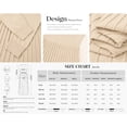 thumbnail image 6 of PRETTYGARDEN Womens Fall Maxi Long Sleeve Sweater Dress Soft Stretchy Knit, V Neck A Line Dresses with Bow, Flowy Pleated Hem, Cocktail Party Outfits, Trendy Winter Clothes, 6 of 9