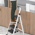 thumbnail image 1 of 4 Step Ladder Folding Step Ladder Foldable Step Ladder, 1 of 5