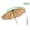 D, variant on Premium Windproof Umbrella with UPF50+ Sun Protection and Waterproof PVC Canopy 37.4 Inch Compact Fold Wood Handle