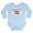 Sky Blue, variant on CafePress - MADE IN ITALY TSHIRT Infant Creeper Body Suit - Long Sleeve Cotton Baby Bodysuit