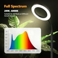 thumbnail image 3 of Plant Grow Light W Growing Lights for Indoor Plants Full Spectrum LED Floor Lamp with Height Adjustable Stand Auto Timer H Dimmable Brightness for Small Large Tall Plants Gr, 3 of 8