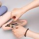 thumbnail image 2 of Propósito Bolsa de almacenamiento portátil de gran capacidad para lápices de cejas Bolsa de almacenamiento de cosméticos de viaje, 2 of 2