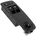 thumbnail image 1 of AMERTEER Car Window Switch Compatible with Relay/Jumper 2006- 2015 Plastic Window Switch Button Window Control Switch Stable Window Lifter Switch for Car Auto (Gray Black), 1 of 11