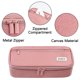 thumbnail image 3 of Estuche WEMATE de lona de gran capacidad para lápices, color rosa, 3 of 7