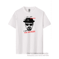 thumbnail image 4 of Camiseta de manga corta para hombre, camisa informal con estampado de Heisenberg, 100% algodón, 4 of 5