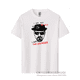 thumbnail image 4 of Camiseta de manga corta para hombre, camisa informal con estampado de Heisenberg, 100% algodón, 4 of 5