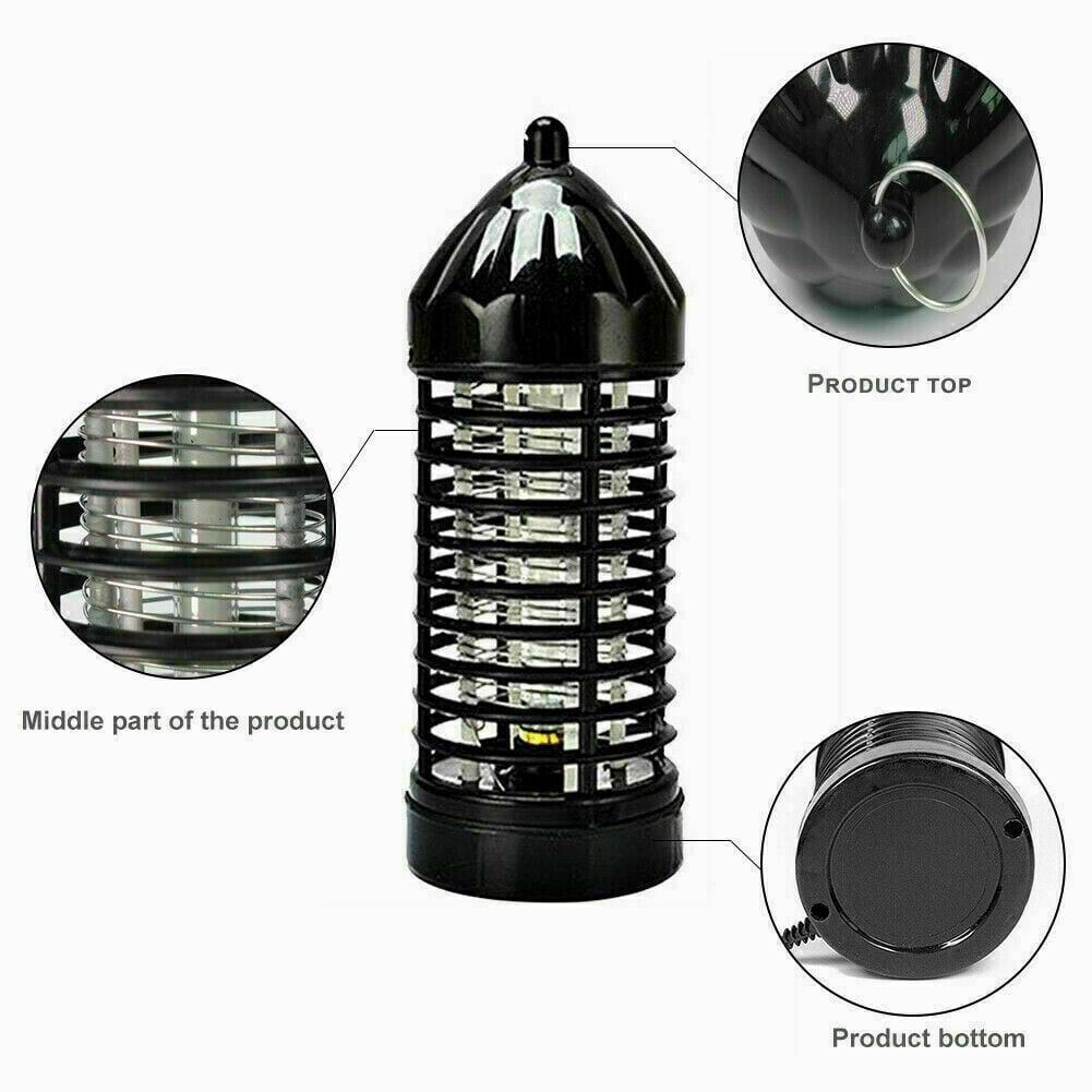 Electric Fly Bug Mosquito Insect Zapper Killer Light Trap Pest Control Lamp, 2 Pack