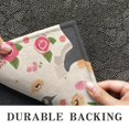 thumbnail image 6 of Schnauzer Dog and Pioneer Flower Door Rugs,Washable Non Slip Door Mats Indoor,Decorative Door Mats,Entry Mat Indoor for Entrance,Bedroom,Kitchen,Bathroom,20"x32", 6 of 6