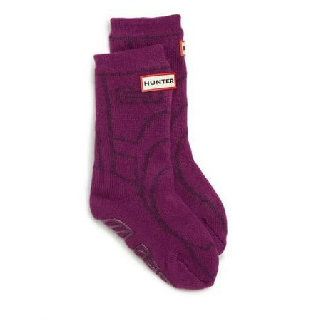 

Hunter Original Kids Boot Slipper Socks Title: XS/5-7/Purple