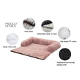 thumbnail image 4 of JNANEEI Bed for Dog Cats Pet Square Plush Kennels Medium Small Dog Sofa Bed Cushion Dog Comfort Pet Bed House Pet Supplies, 4 of 14