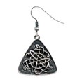 thumbnail image 2 of Celtic Triangle Earrings - Collectible Dangle Jewelry Accessory Jewel, 2 of 2