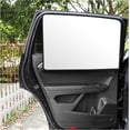 thumbnail image 1 of Yazoeia Pare-Soleil de Fenêtre de Voiture, 2 Pcs Rideaux de Pare-Brise avant et Arrière pour Auto avec Aimant, Protection contre les Rayons UV et Blocage de la Chaleur Solaire, Couvre-Fenêtres de Voiture, Pare-Soleil Universels d'Intimité pour Voitures CJC912-114793, 1 of 6