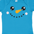 thumbnail image 4 of Inktastic Snowman Head, Snowman Face, Carrot Nose Boys or Girls Baby Bodysuit, 4 of 5