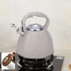 thumbnail image 5 of Estufas, Tetera Silbante Superior, Acero Inoxidable, Base de 5 Capas, Gas Eléctrico, Aplicable, Mango Ergonómico de 3,, para Cocina, Tetera, Tetera Beige Gloria Tetera silbante, 5 of 8