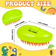 thumbnail image 6 of HEQUSIGNS 3 In1 Cat Steamy Brush, Self Cleaning Steam Cat Brush with USB Rechargeable Cat Steam Brush Efficient Cat Steamer Brush for Massage Removing Tangled Loose Hair(Green), 6 of 7