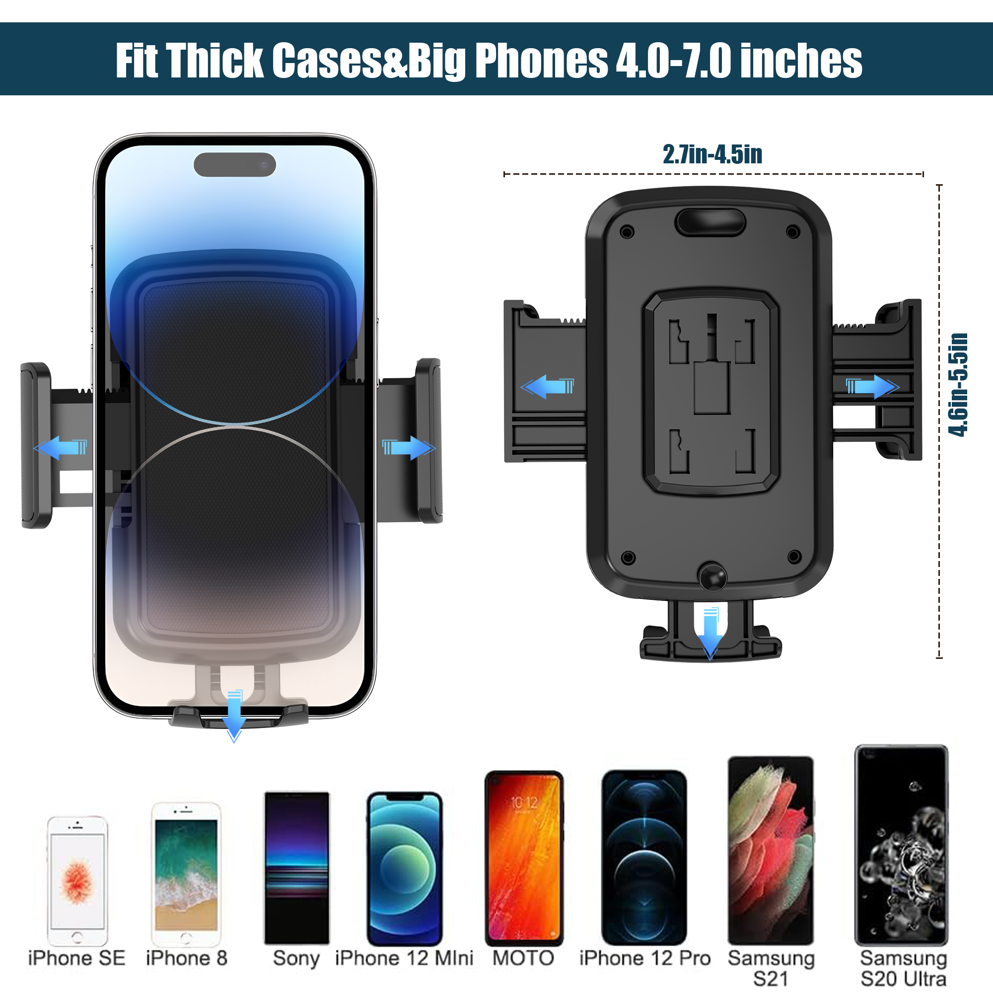 OWNTECH Universal Car Cup Holder Phone Mount photo 5