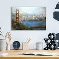 thumbnail image 4 of Epic Art 'Golden Gate Vista' by Mark Lague, Acrylic Glass Wall Art, 16"x12", 4 of 8