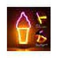 thumbnail image 4 of LED Neon Ice Cream Night Light with Base, LED Neon Light Sign Decoration, 4 of 5
