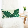 thumbnail image 2 of Unique Bargains Leaves Decorative Throw Pillow Cover #2 12" x 20" 1 Pack, 2 of 7