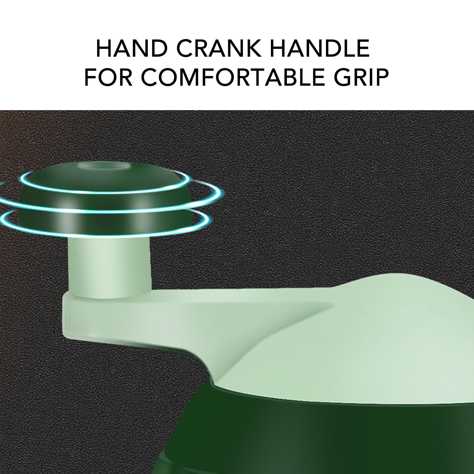 Yajisi Manual Shaved Ice Machine Portable Hand Crank Snow Cone Maker for Home Kitchen, Camping and Parties, Small Professional Ice Crusher Tool (7.87 x 7.87 x 6.69 inches / 20 x 20 x 17 cm)