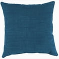 thumbnail image 5 of Jordan Manufacturing 17" x 17" Quasi Tuscan Blue Solid and Oberring Tuscan Blue Medallion Reversible Square Outdoor Throw Pillow (2 Pack), 5 of 11