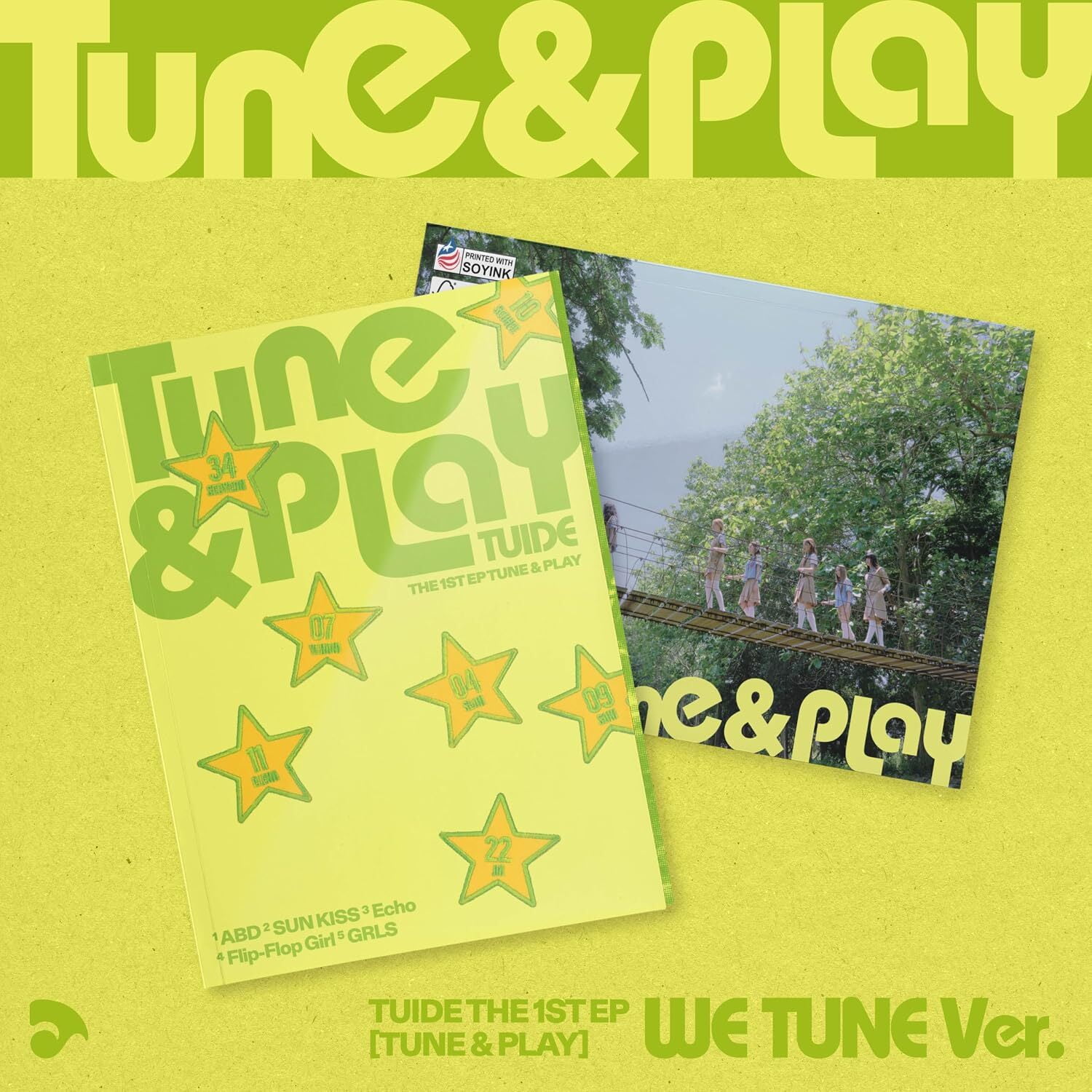 Tuide - The 1st EP 'TUNE & PLAY' [WE TUNE Ver.] - Music & Performance - CD