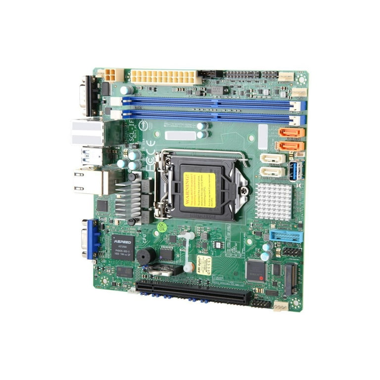 【新品未使用】Supermicro X11SCL-IFとXeon E-2124 SUPERMICRO MBD-X11SCL-IF-O Mini ITX Server Motherboard LGA