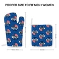 thumbnail image 2 of Voting Symbols Oven Gloves And Pots Stand Set Oven Gloves And Pot Racks Pot Racks And Oven Gloves Set, 2 of 9