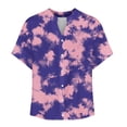 thumbnail image 4 of ATENAR Shirts for Women Solid Color Soft T Shirts for Women Lightweight Tee Pink M, 4 of 5