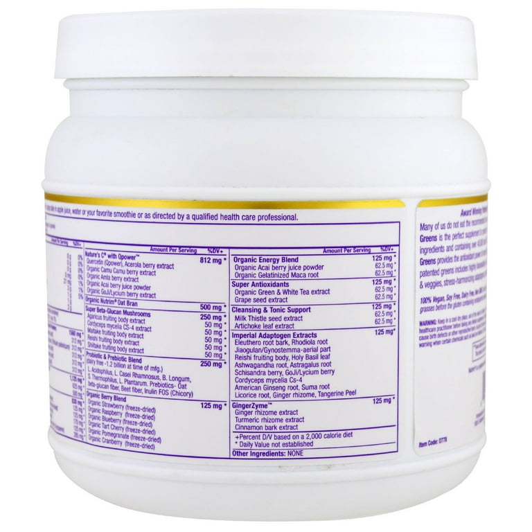 //新品未開封//Paradise ORAC Energy Greens 2個 Paradise ORAC Energy Greens Powder, Superfood Organic Veggie