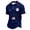 Dark Blue02, variant on Dwelliawo Men's 250th Anniversary Usa Polo Shirt American Flag Patriotic Patriotic Short Sleeve Shirts 250 Anniversary Usa Freedom Shirt Polo Tee Black M