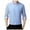 Light Blue, variant on WEAIXIMIUNG Mens Shirts Pack Graphic Mens Fashion Casual Simplicity Korean Slim Striped Lapel Long Sleeve Shirt Top