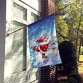 thumbnail image 2 of Carolines Treasures APH6386CHF Christmas Santa Claus Ice Skating Flag Canvas House Size  Large multicolor, 2 of 4