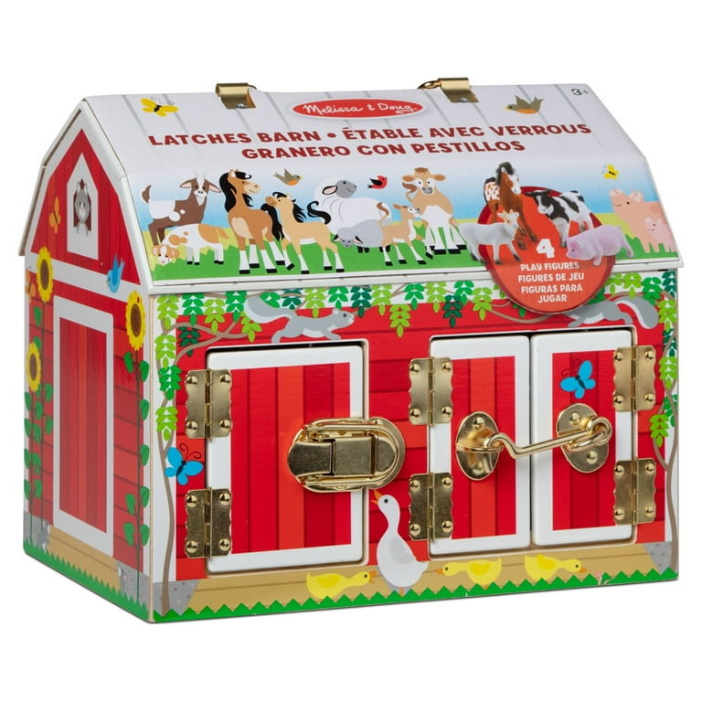 Melissa Doug Latches Wooden Activity