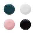 thumbnail image 2 of Chrysanthemum Shaped Dishes Plate Ceramics Food Tray Dessert Tray Snack Plate Kitchen Tableware (Black), 2 of 8