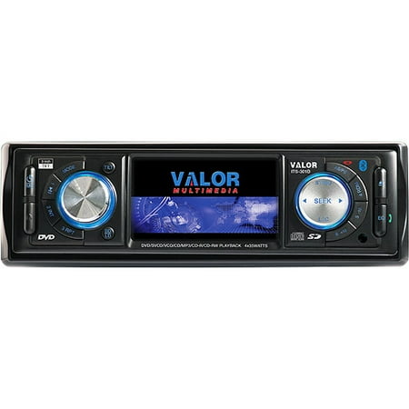 Valor In-Dash DVD Receiver w/ 3" LCD Screen & Bluetooth
