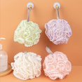 thumbnail image 5 of Juego de 4 esponjas de lufa para baño, esponja de ducha grande exfoliante con cuerda para colgar para una limpieza profunda y suave., 5 of 5