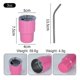 thumbnail image 2 of Womens Girls Plain Hair Clips Hair Claw Clip For Thick And Fine Matte Hair AccessoriesLight Purple, 2 of 2