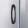 thumbnail image 4 of Prime 38 in. x 38 in. x 78 3/4 in. H Shower Enclosure, Base, and White Wall Kit in Matte Black and Clear Glass, 4 of 16