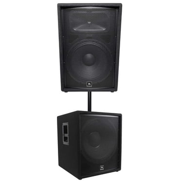 JBL JRX215 1,000 Watt 15" 2-Way DJ P/A Speaker 18" 1,400w Subwoofer Pro Sub
