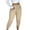 Khaki, variant on Bigersell Womens Joggers, Elastic Waist Casual Loose Pants with Pockets Zipper Closure Full Length Pants Trousers High Waisted Slim Leg Sweat Pants KhakiM